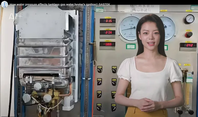 Как налягането на водата влияе върху запалването на газовия бойлер без резервоар?